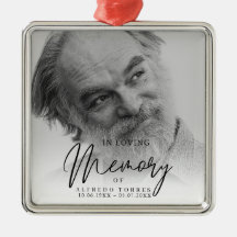 Schwarz & Weiß In Loving Memory Funeral
