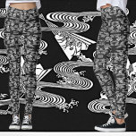 Schwarz-Weiß-"japanisches Muster der Lüfter" Leggings<br><div class="desc">Schwarz und Weiß "Japanisches Muster der Lüfter" Sie können das Design anpassen oder es auf ein anderes Produkt übertragen! Ändern Sie die Größe,  fügen Sie Text,  und mehr!</div>