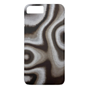 Schwarz-Weiß-Jasper-Stein Case-Mate iPhone Hülle