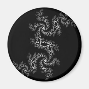 Schwarz-Weiß Julia 300488 Magnet