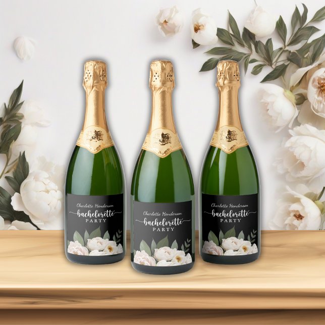 Schwarz-Weiß-Junggeselinnen-Abschied (Von Creator hochgeladen)