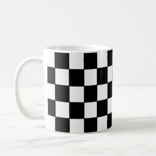 Schwarz-weiß Kaffeetasse