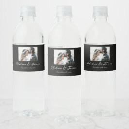 Schwarz-Weiß-Kalligrafie Foto Sparkling Weintraube