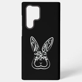 Schwarz-Weiß-Kaninchen Samsung Galaxy Hülle