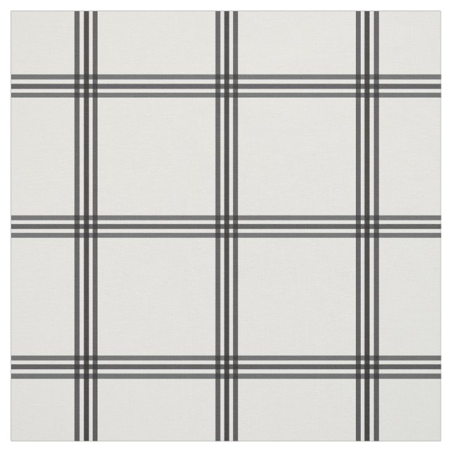 Schwarz-Weiß-Kariert Stoff (Muster)