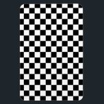 Schwarz-Weiß-Karo Magnet<br><div class="desc">Schwarz-Weiß-Karton-Muster Schwarz-Weiß-Karton Schwarz-Weiß-Karton Schwarz-Weiß-Schachbrett Schwarz-Weiß-Karo Checked Schwarz-Weiß-Karton</div>