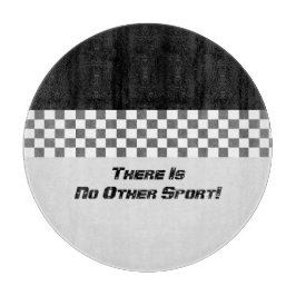 Schwarz-Weiß-Karo Schneidebrett