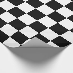 Schwarz-Weiß-Karton Geschenkpapier