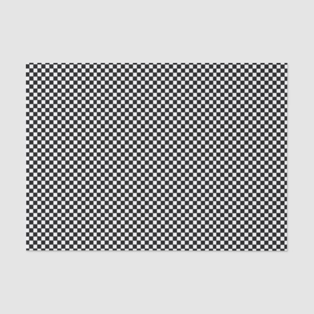 Schwarz-Weiß-Karton Seidenpapier (Vorderseite)