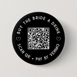 Schwarz & Weiß kaufen BRIDE einen Drink QR Code Bu Button