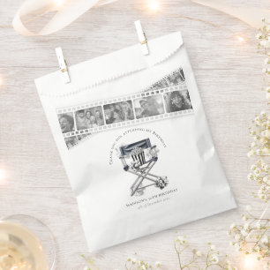 Schwarz-Weiß-Kino-Abend-Geburtstag Geschenktütchen