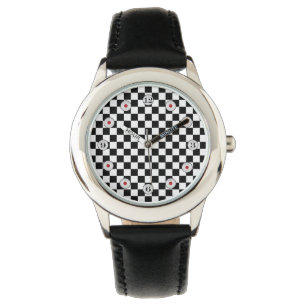 Schwarz-Weiß-Klassik-Karton von STaylor Armbanduhr