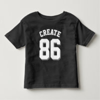 Schwarz-Weiß-Kleinkind | Sports Jersey