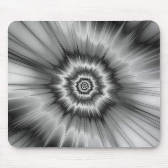 Schwarz-Weiß-Knall! Mousepad (Vorne)