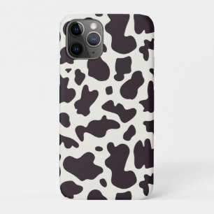 Schwarz-Weiß-Kuh-Muster Print Case-Mate iPhone Hülle