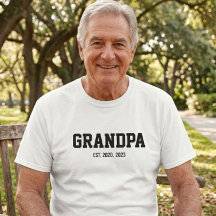 Schwarz-Weiß-Kühnes-Opa-Gegründet-T-Shirt