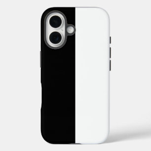 Schwarz-Weiß-KUNDENFÄLLE für iPhone 16 Hülle