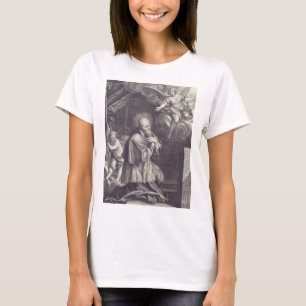 Schwarz-Weiß-Kunst des heiligen Franz von Sales T-Shirt