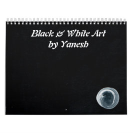 Schwarz-Weiß-Kunst von Yanesh Kalender