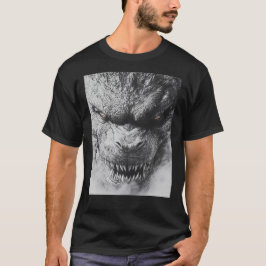 Schwarz-Weiß-Legendär-Monsterstift T-Shirt