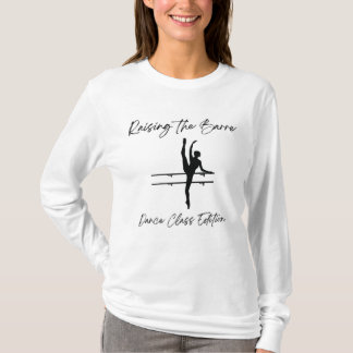 Schwarz-Weiß-Lehrer für Barre-Tanz T-Shirt