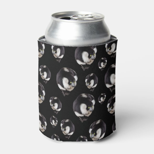 Schwarz-weiß Lemurs Stubby Can Cooler Holder Dosenkühler (Kanne Vorderseite)
