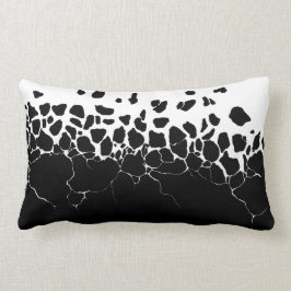 Schwarz-Weiß Lendenkissen