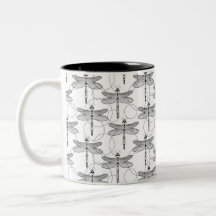 Schwarz-Weiß-Libelle