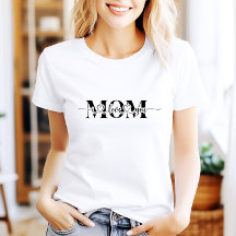 Schwarz-Weiß-Liebe Sie Mama drucken