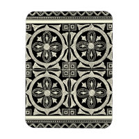 Schwarz-Weiß-Mandala-Motif von Vision Studio