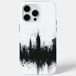 Schwarz-Weiß-Metropole Case-Mate iPhone Hülle
