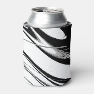 Schwarz-Weiß Modern Dosenkühler