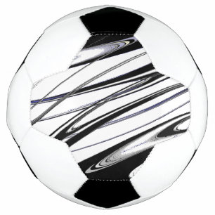 Schwarz-Weiß Modern Fußball