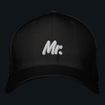 Schwarz-Weiß-Moderne niedlich Bestickte Baseballkappe<br><div class="desc">Mr. Schwarzweiß moderne niedliche bestickte Baseball Cap. Erhältlich in vielen Farben und Stilvarianten. Karo der Erholung der Auflistung für die Abstimmung der Elemente.</div>