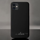 Schwarz-weiß Modernes Minimalistisches Monogramm Case-Mate iPhone Hülle<br><div class="desc">Die Minimalistische Monogram Kollektion Schwarz/Weiß: Einfache Einfachheit und Eleganz in unseren minimalistischen Designs, die so gestaltet sind, dass sie Ihren Stil mühelos erweitern. Diese Kollektion wurde mit einem scharfen Blick für moderne Ästhetik gestaltet und weist elegante Schwarz-Weiß-Designs auf, die durch personalisierte Monogramme noch verstärkt werden. Von der schicken Schreibwaren bis...</div>