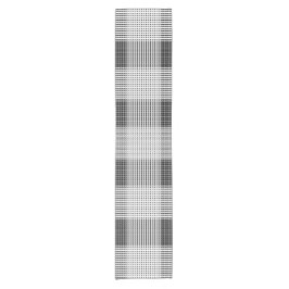 Schwarz-Weiß-Muster Kurzer Tischläufer