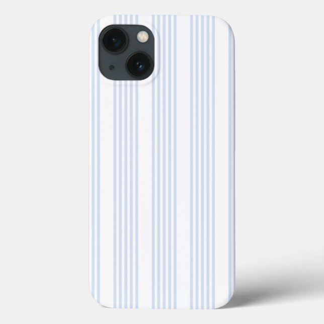 Schwarz-Weiß-Muster mit fünf Streifen Case-Mate iPhone Hülle (Rückseite)