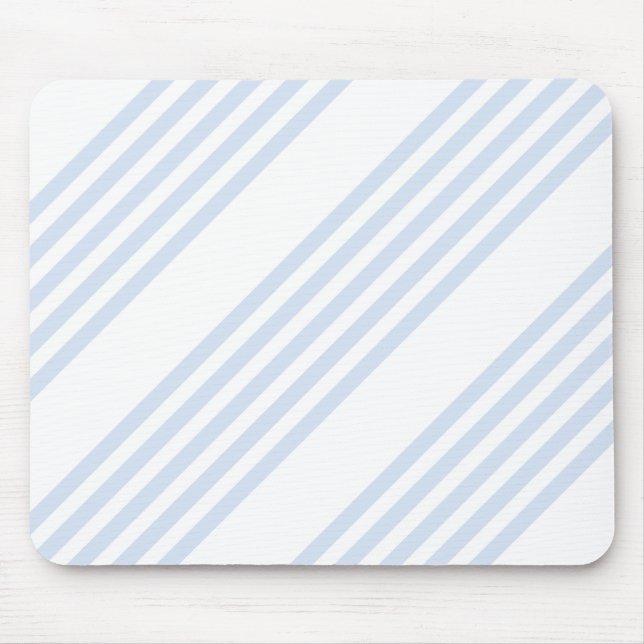 Schwarz-Weiß-Muster mit fünf Streifen Mousepad (Vorne)