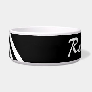 Schwarz - Weiß Napf