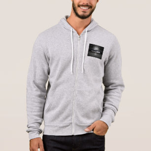 Schwarz-Weiß-Nash Hoodie