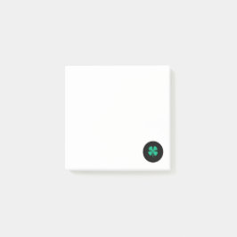 Schwarz-Weiß-Notizblock Post-it Klebezettel