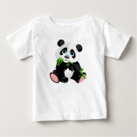 Schwarz-Weiß-Panda-Bären essen grünen Bambus