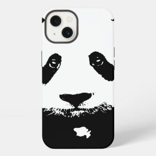 Schwarz-Weiß-Panda iPhone Hülle