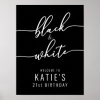 Schwarz-Weiß-Party