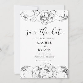 Schwarz-Weiß-Pfennig Save The Date