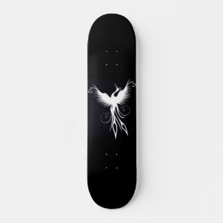 Schwarz-Weiß-Phoenix-Skate-Board von Brow Bird Skateboard