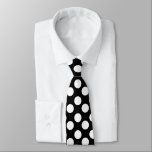 Schwarz-Weiß-Polka-Dot-Krawatte Krawatte<br><div class="desc">Mit dieser modernen Polodot-Krawatte können Sie sich für Ihr Business interessieren. Passen Sie die Farbe der Punkte an Ihren Favoriten an.</div>