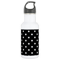 Schwarz-Weiß-Polka-Dot