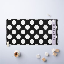 Schwarz-Weiß-Polka-Punkte, Dotter, Ihr Name
