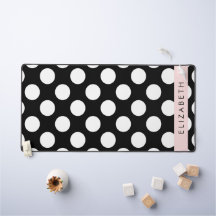 Schwarz-Weiß-Polka-Punkte, Dotter, Ihr Name